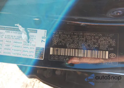 2008 Toyota Prius from USA, damaged, VIN JTDKB20U683345187